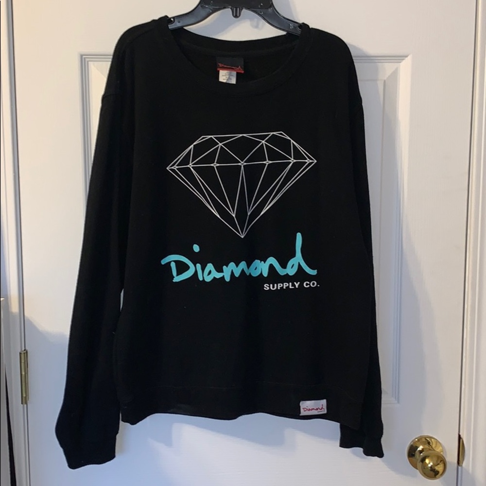 Diamond Supply Co. Hoodless Sweatshirt